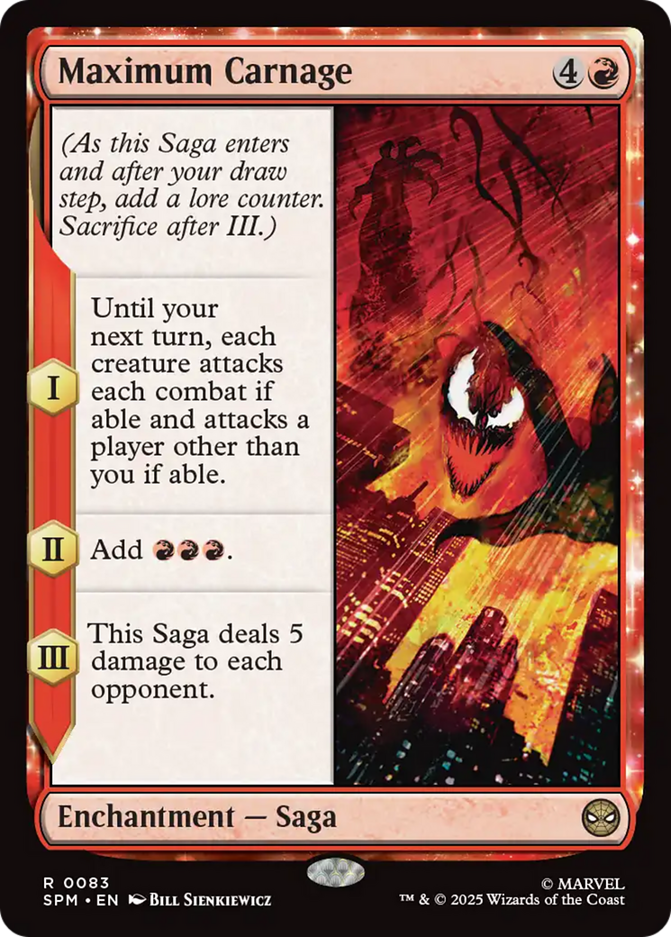 Maximum Carnage - Magic: The Gathering - MoxLand