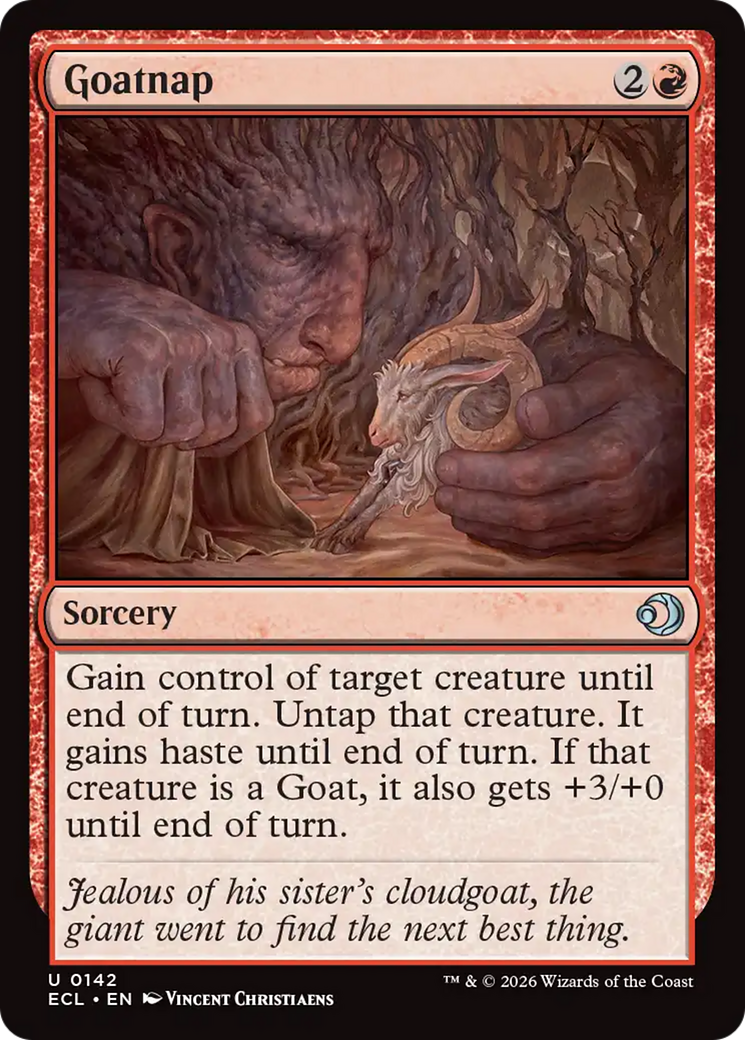 Sequestro de Bode / Goatnap - Magic: The Gathering - MoxLand
