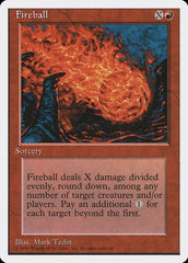 Bola de Fogo / Fireball - Magic: The Gathering - MoxLand