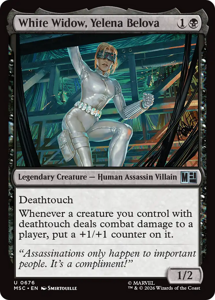 White Widow, Yelena Belova - Magic: The Gathering - MoxLand