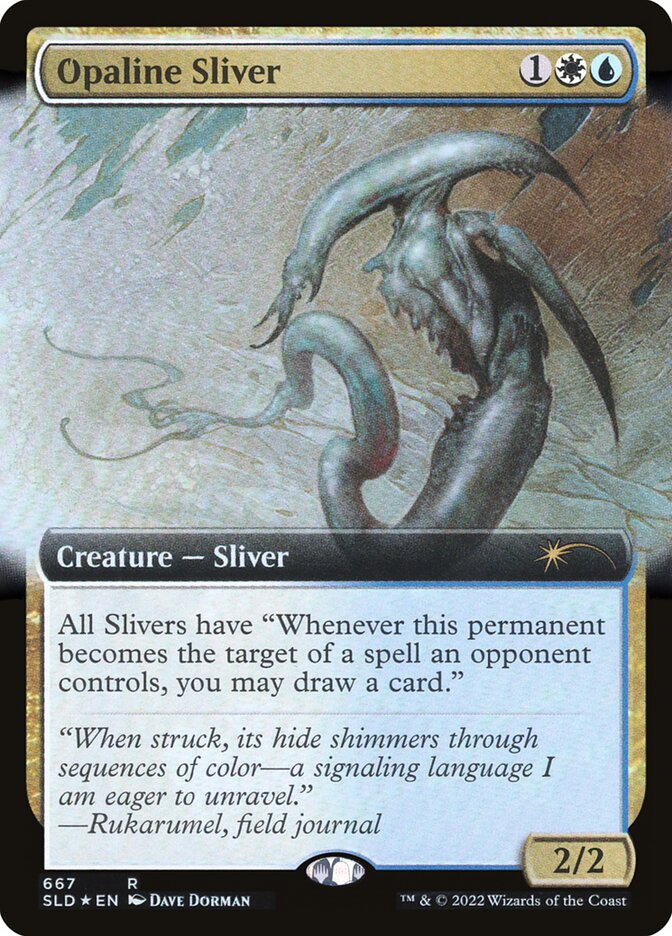 Fractius Opalino / Opaline Sliver - Magic: The Gathering - MoxLand