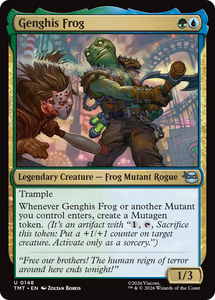 Genghis Frog - Magic: The Gathering - MoxLand