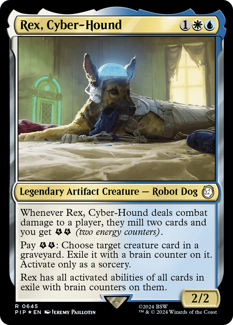 Rex, Cyber-Hound - Magic: The Gathering - MoxLand