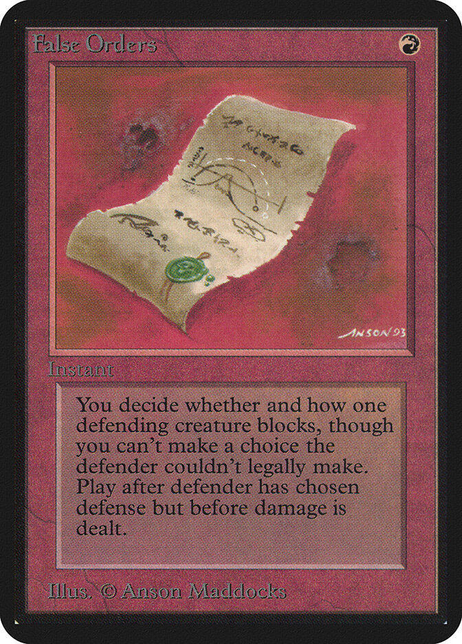 False Orders / False Orders - Magic: The Gathering - MoxLand