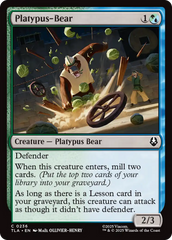 Ornitorrinco-urso / Platypus-Bear - Magic: The Gathering - MoxLand
