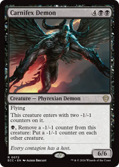 Demônio Carnífice / Carnifex Demon - Magic: The Gathering - MoxLand
