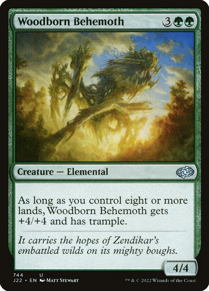 Behemot Lígneo / Woodborn Behemoth - Magic: The Gathering - MoxLand