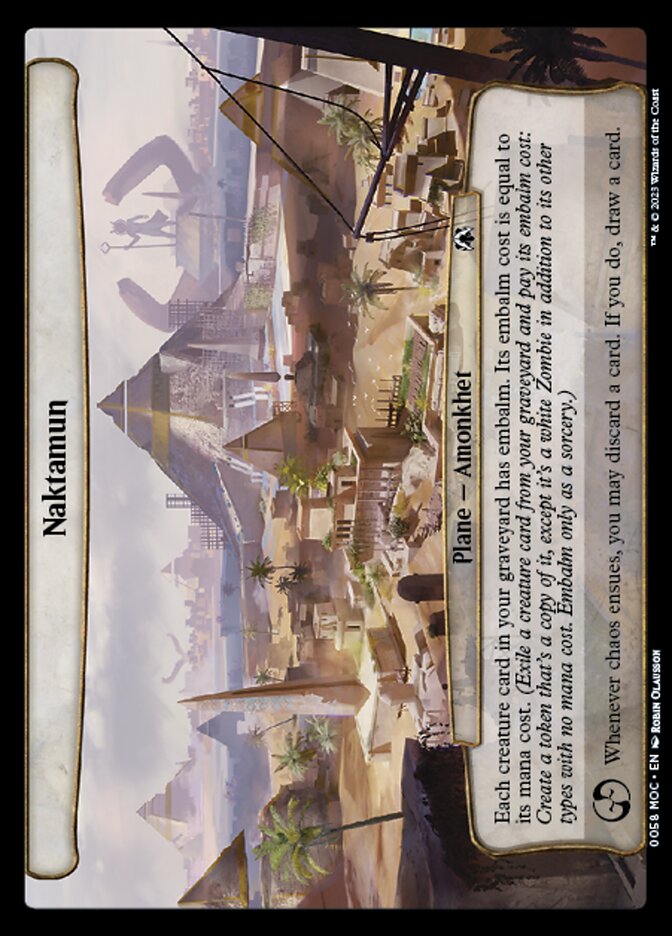 Nactamon / Naktamun - Magic: The Gathering - MoxLand