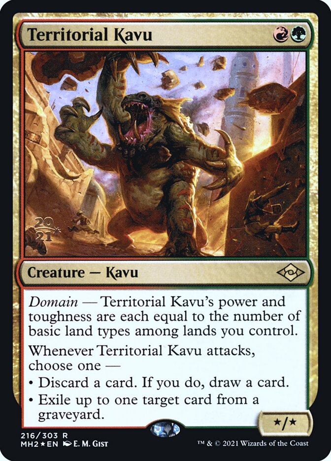 Kavu Territorial / Territorial Kavu - Magic: The Gathering - MoxLand