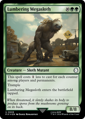 Lumbering Megasloth - Magic: The Gathering - MoxLand