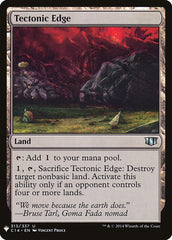 Confim Tectônico / Tectonic Edge - Magic: The Gathering - MoxLand