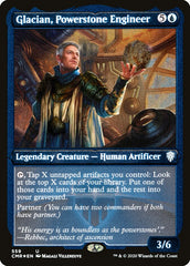 Glacian, Engenheiro de Pedra de Energia / Glacian, Powerstone Engineer - Magic: The Gathering - MoxLand