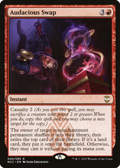 Permuta Audaciosa / Audacious Swap - Magic: The Gathering - MoxLand