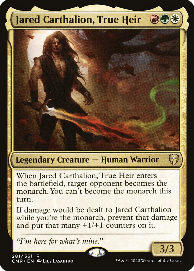 Jared Carthalion, Herdeiro Legítimo / Jared Carthalion, True Heir - Magic: The Gathering - MoxLand