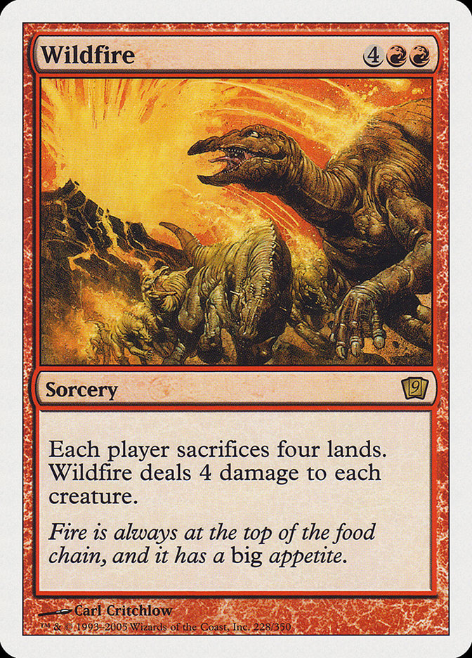 Fogo Grego / Wildfire - Magic: The Gathering - MoxLand