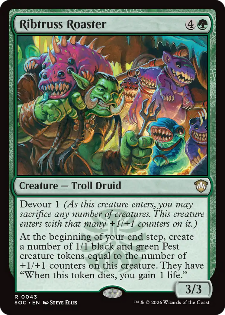 Ribtruss Roaster - Magic: The Gathering - MoxLand
