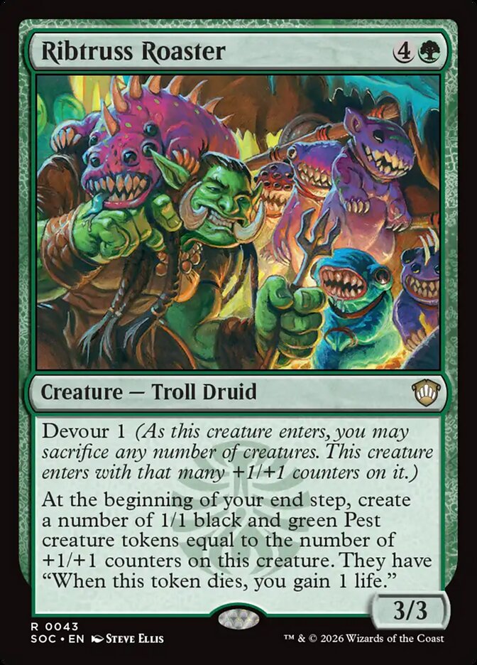 Ribtruss Roaster - Magic: The Gathering - MoxLand