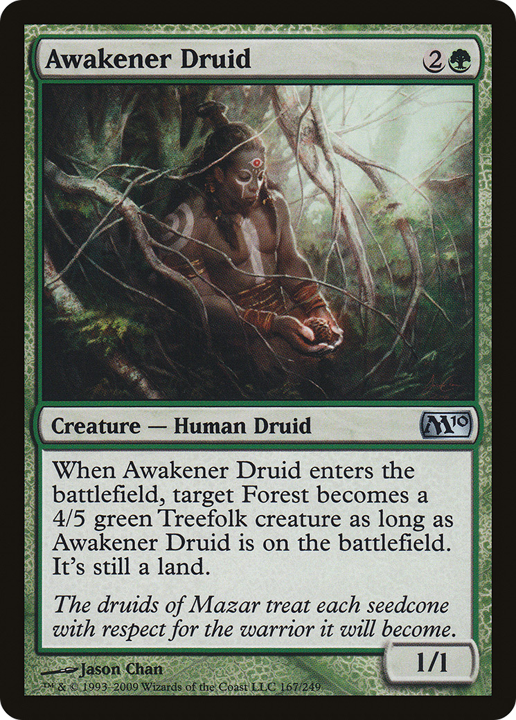 Druida Despertador / Awakener Druid - Magic: The Gathering - MoxLand