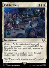Chamado à Unidade / Call for Unity - Magic: The Gathering - MoxLand