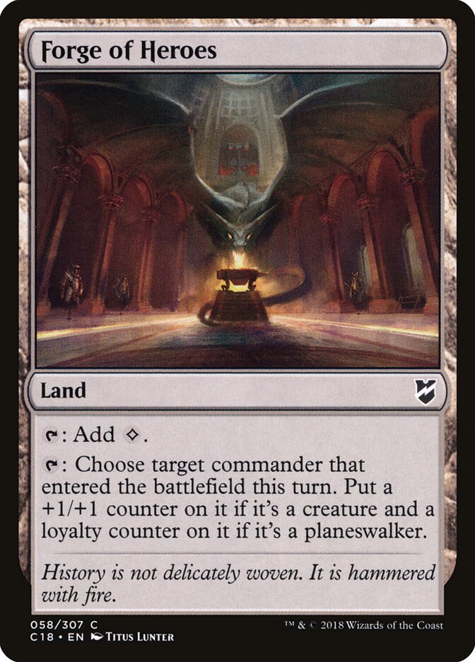 Forja de Heróis / Forge of Heroes - Magic: The Gathering - MoxLand