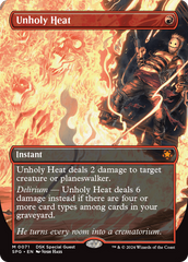 Calor Profano / Unholy Heat - Magic: The Gathering - MoxLand