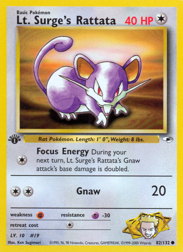 Lt. Surge's Rattata - MoxLand - MoxLand