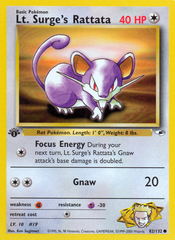 Lt. Surge's Rattata - MoxLand - MoxLand