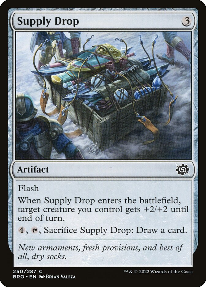 Abastecimento Aéreo / Supply Drop - Magic: The Gathering - MoxLand