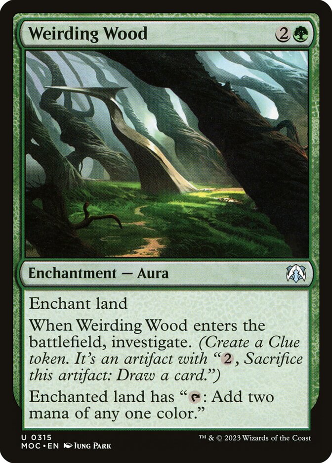 Madeira Bizarra / Weirding Wood - Magic: The Gathering - MoxLand