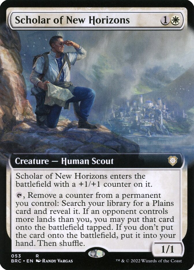 Scholar of New Horizons - Magic: The Gathering - MoxLand
