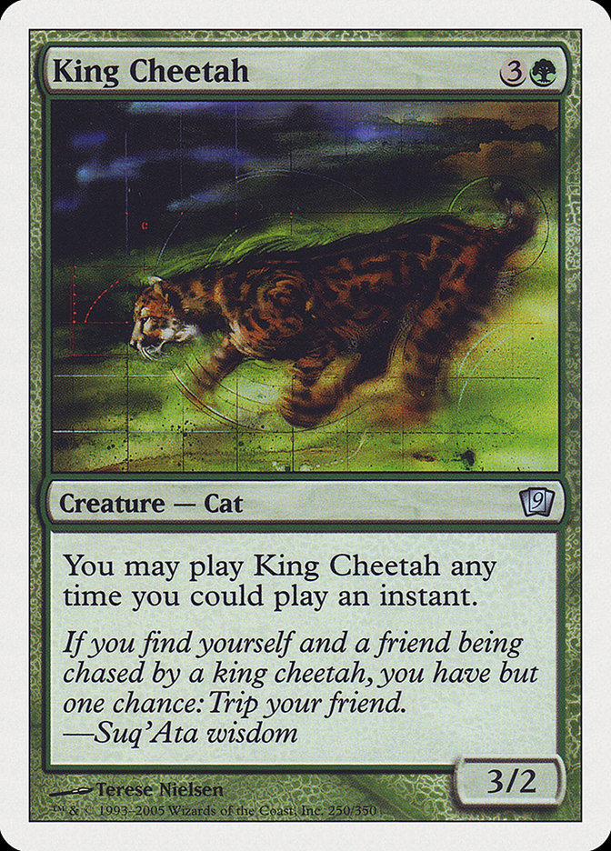 Guepardo Rei / King Cheetah - Magic: The Gathering - MoxLand