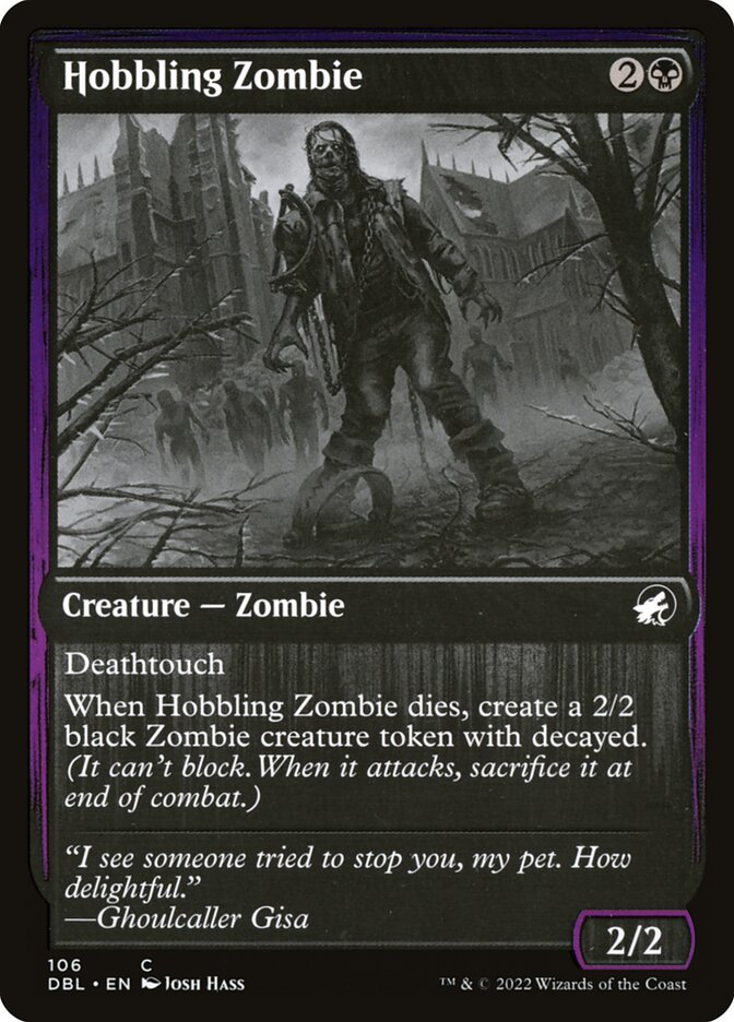 Zumbi Manco / Hobbling Zombie - Magic: The Gathering - MoxLand