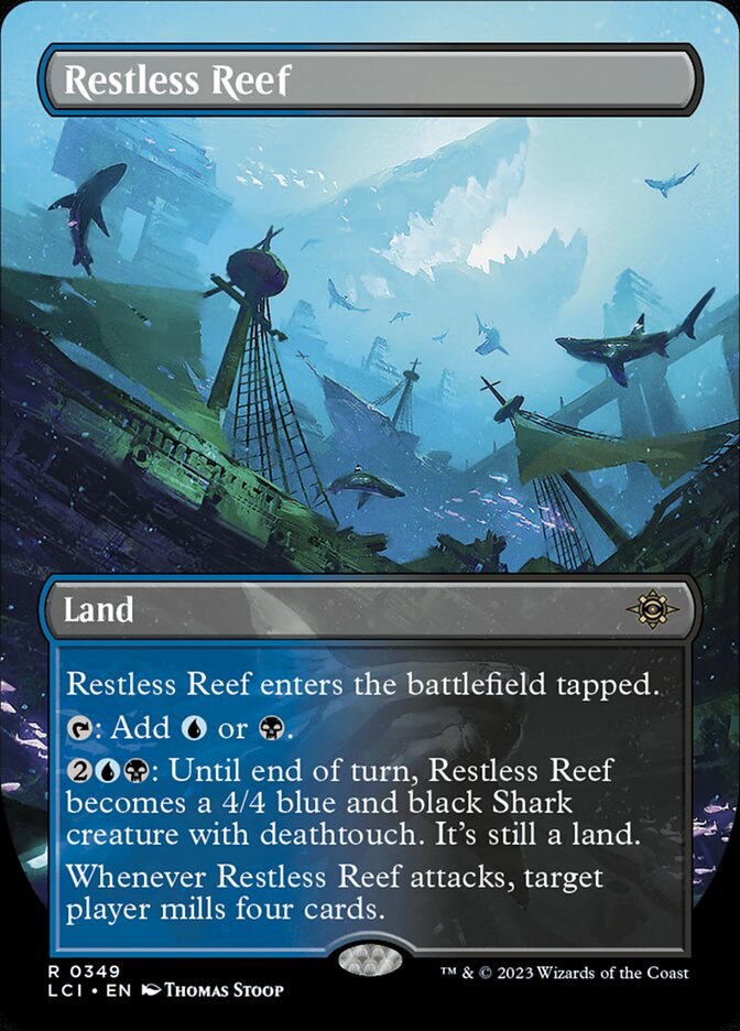 Recife Inquieto / Restless Reef - Magic: The Gathering - MoxLand