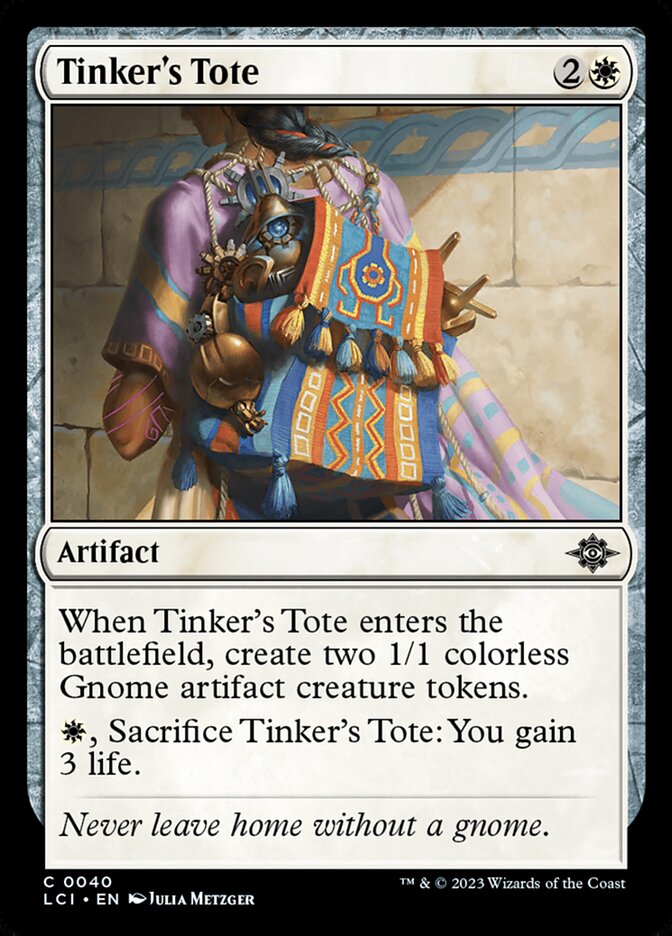 Bolsa do Latoeiro / Tinker's Tote - Magic: The Gathering - MoxLand