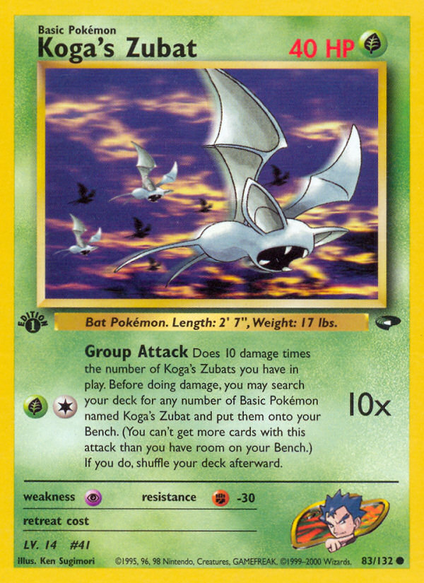 Koga's Zubat - MoxLand - MoxLand
