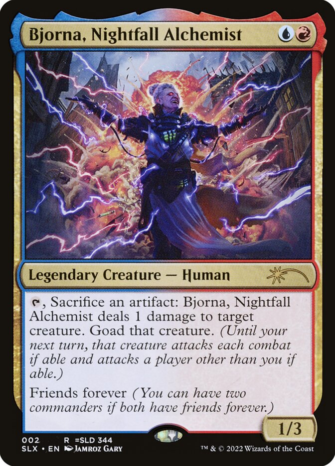 Bjorna, Nightfall Alchemist - Magic: The Gathering - MoxLand