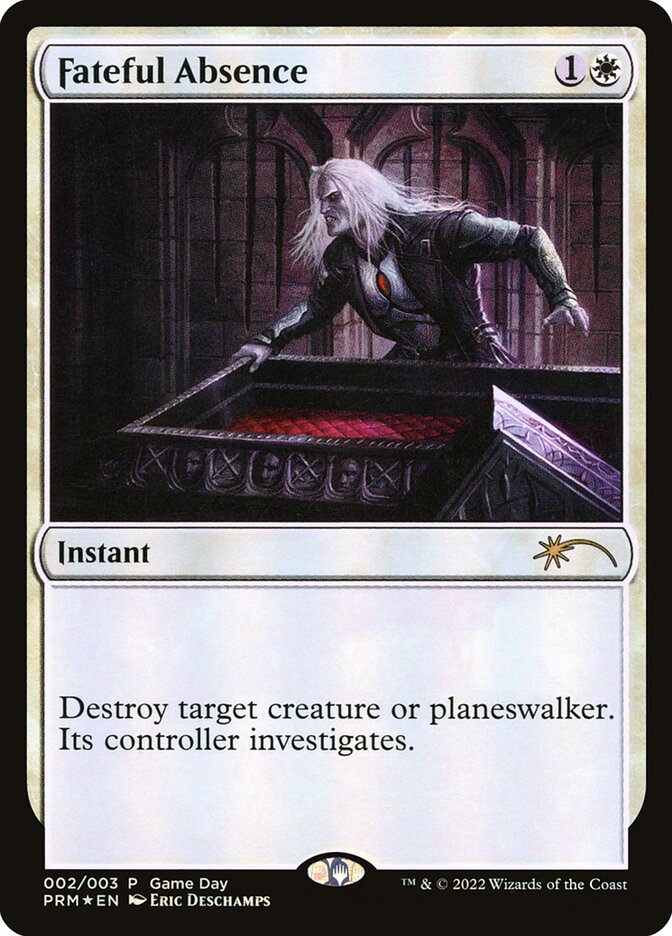 Ausência Fatídica / Fateful Absence - Magic: The Gathering - MoxLand