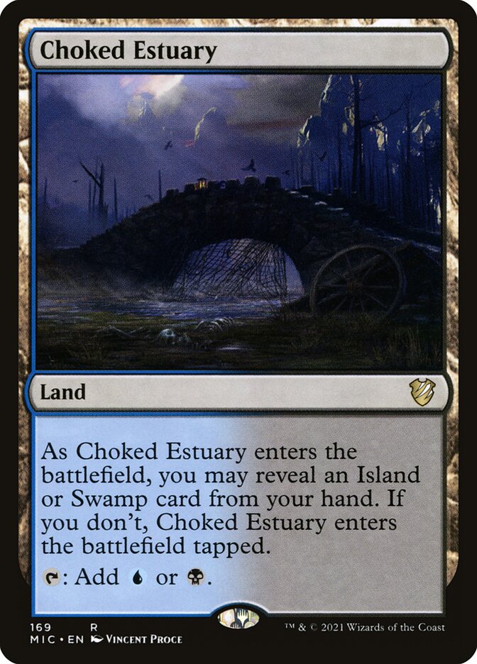 Estuário Estrangulado / Choked Estuary - Magic: The Gathering - MoxLand