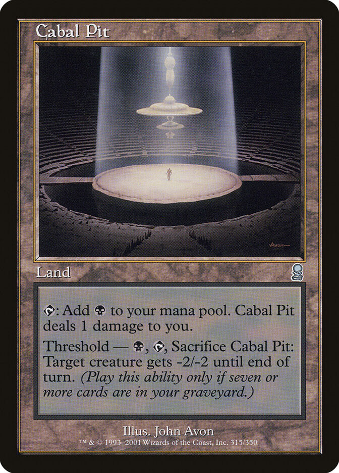 Liça da Cabala / Cabal Pit - Magic: The Gathering - MoxLand