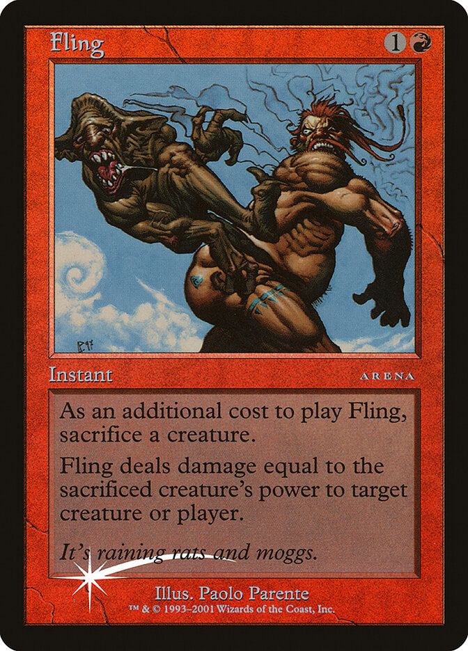 Arremessar / Fling - Magic: The Gathering - MoxLand