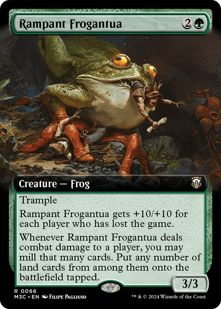 Rampant Frogantua - Magic: The Gathering - MoxLand