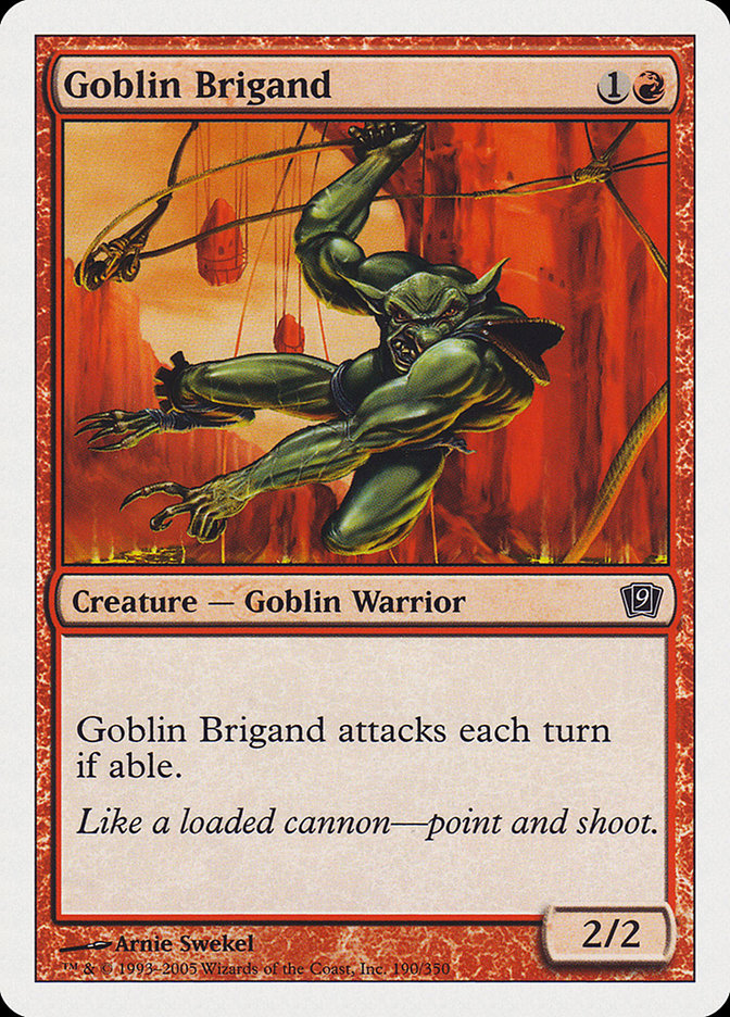 Bandoleiro Goblin / Goblin Brigand - Magic: The Gathering - MoxLand