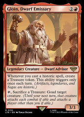 Glóin, Emissário dos Anões / Glóin, Dwarf Emissary - Magic: The Gathering - MoxLand
