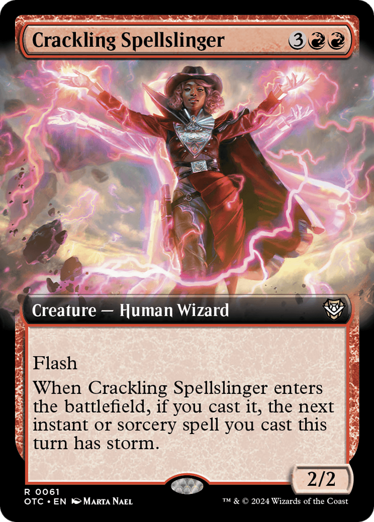 Crackling Spellslinger - Magic: The Gathering - MoxLand