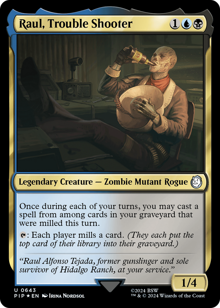 Raul, Trouble Shooter - Magic: The Gathering - MoxLand