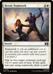 Heroic Teamwork - Magic: The Gathering - MoxLand