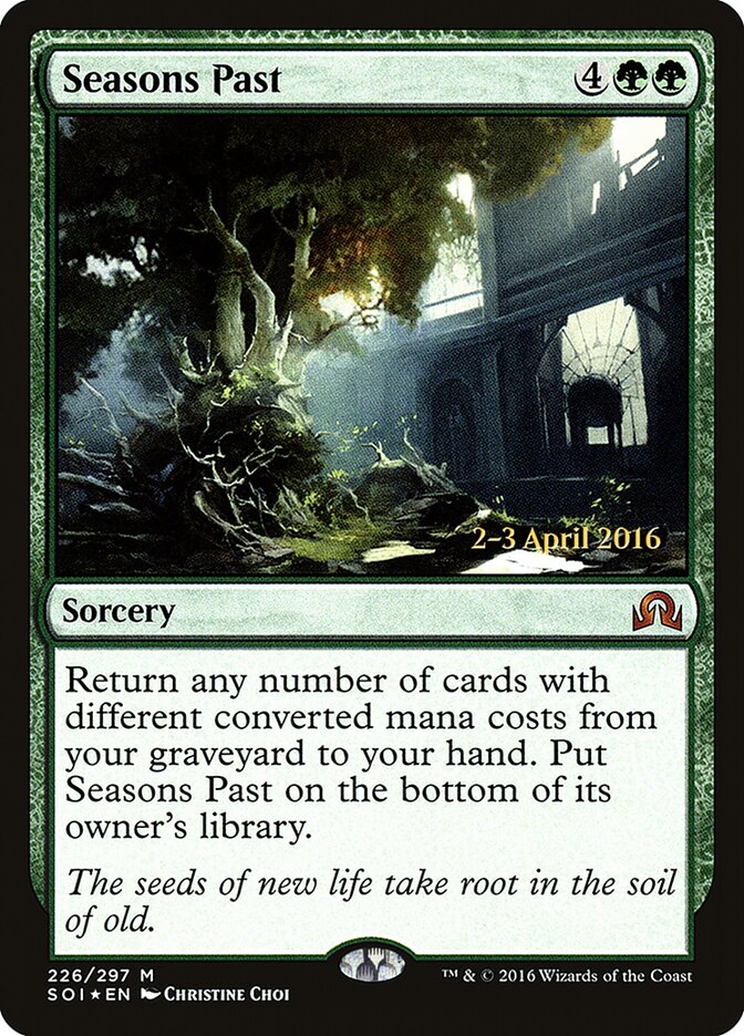 Estações Passadas / Seasons Past - Magic: The Gathering - MoxLand