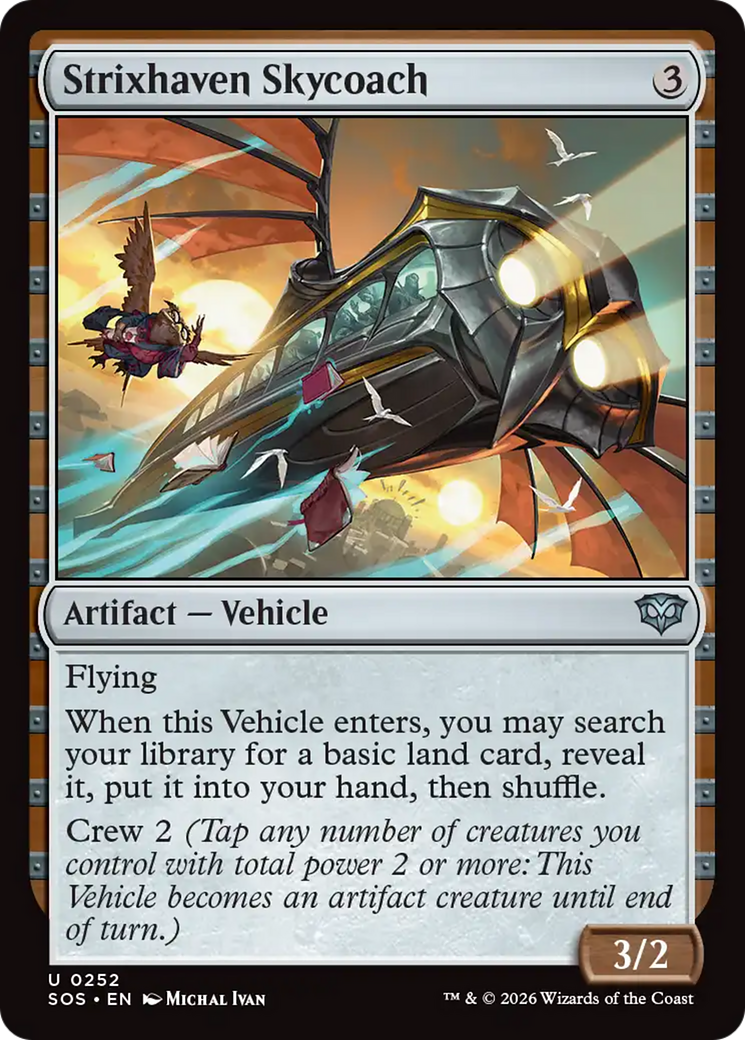 Strixhaven Skycoach - Magic: The Gathering - MoxLand