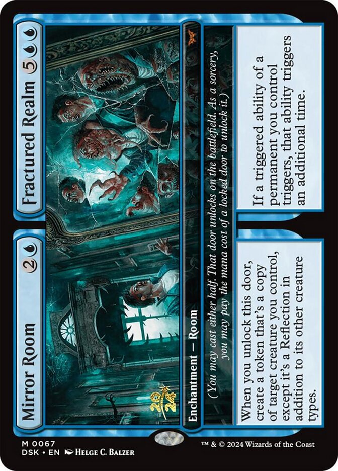 Sala do Espelho / Reino Fragmentado / Mirror Room / Fractured Realm - Magic: The Gathering - MoxLand