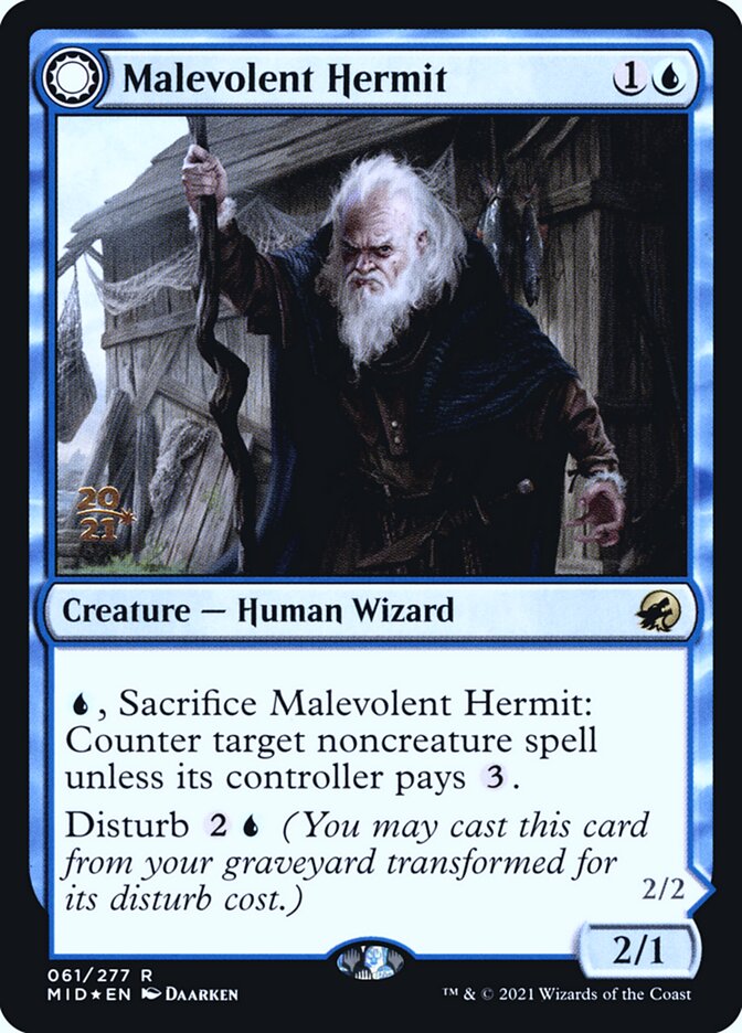 Eremita Malevolente / Malevolent Hermit - Magic: The Gathering - MoxLand